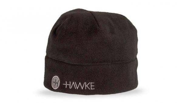 Hawke Binoculars Black Fleece Beanie Hat