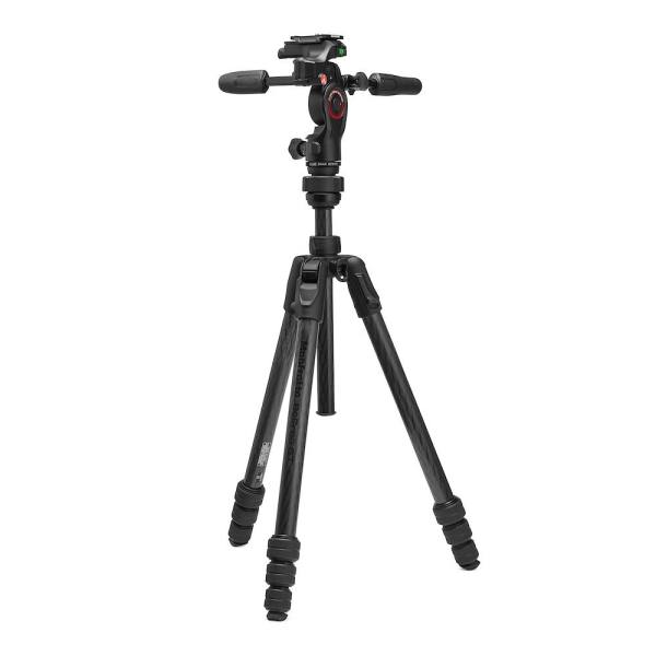 Manfrotto Befree GT PRO Carbon Fibre Compact Travel Tripod With 3-Way Head